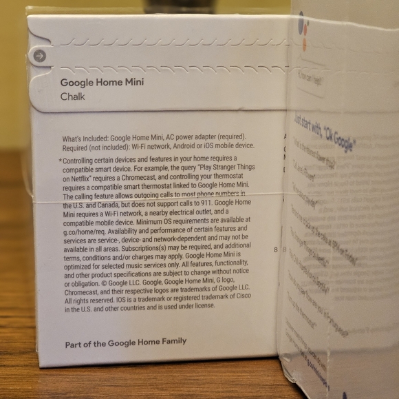 NWT Google Home Mini - Picture 2 of 5